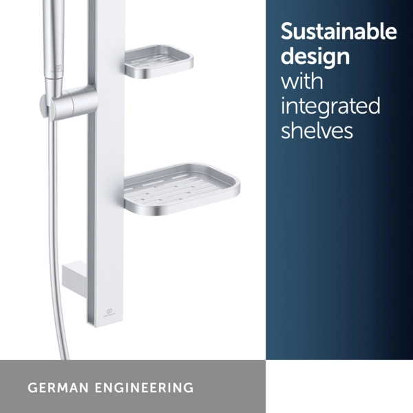 Bara dus Ideal Standard IdealRain Alu+ H600 Silver — vedere 3