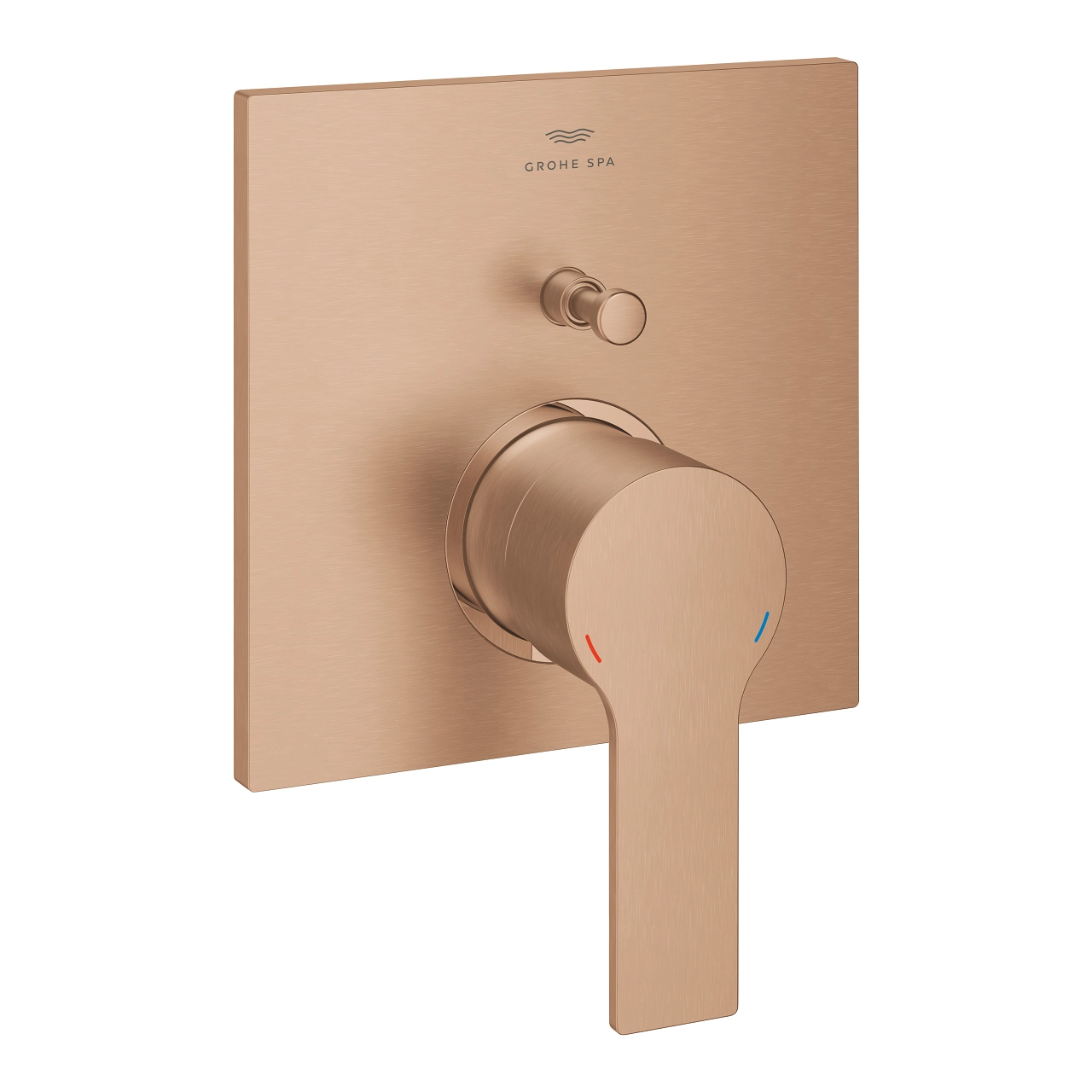 Baterie duș încastrată 2 cai Grohe Allure Brushed Warm Sunset — 1