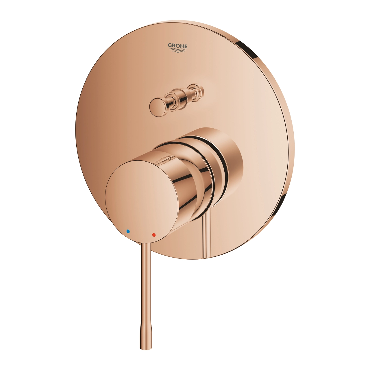 Baterie duș încastrată 2 cai Grohe Essence Warm Sunset