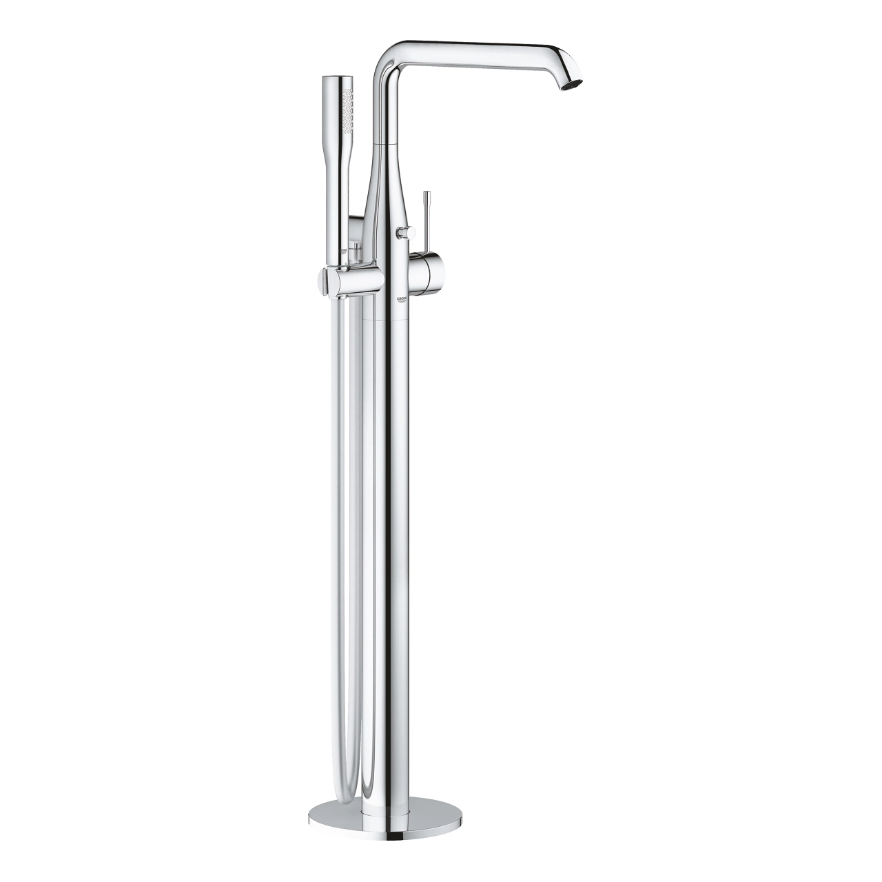 Baterie freestanding pentru cada Grohe Essence Chrome
