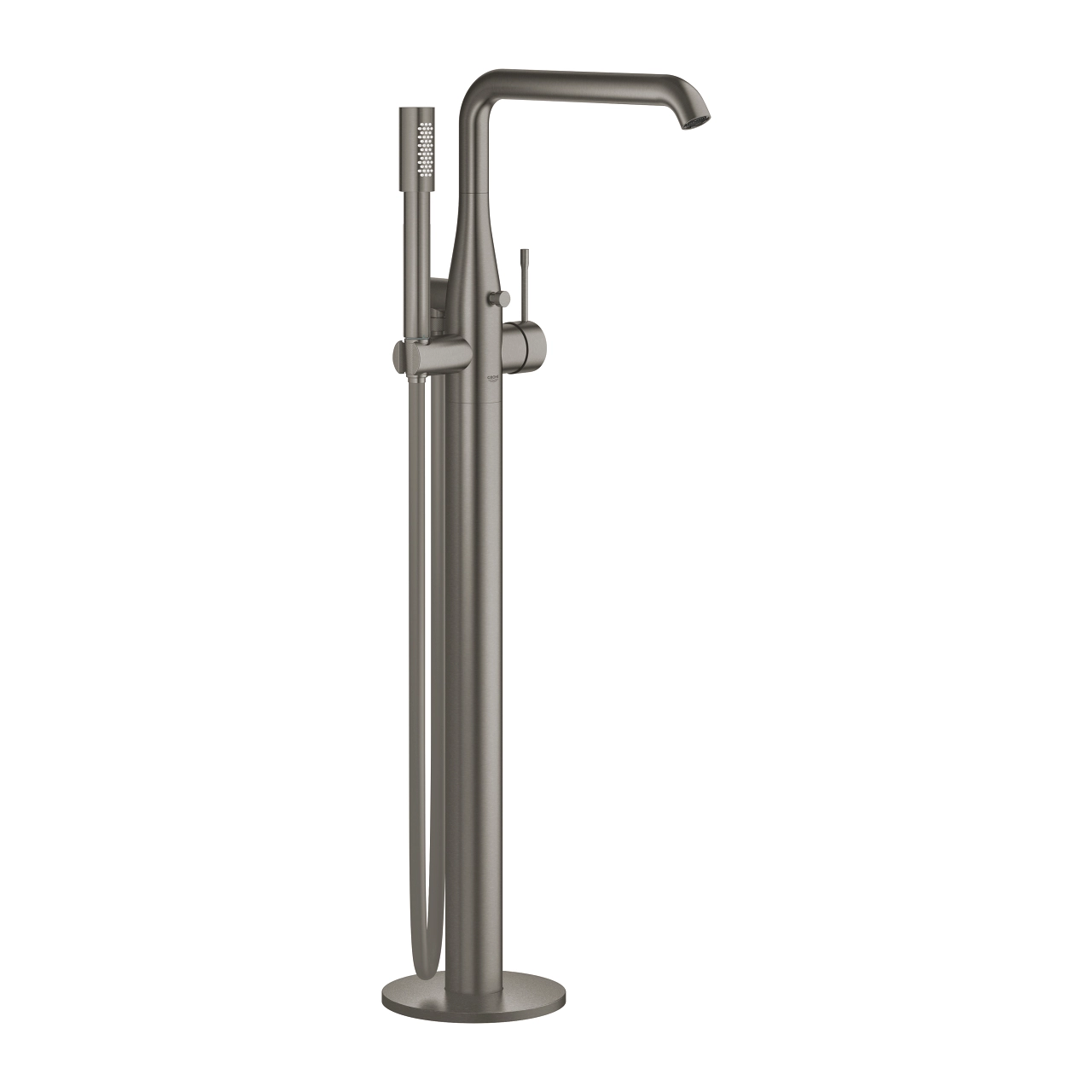 Напольный смеситель для ванны Grohe Essence Brushed Hard Graphite