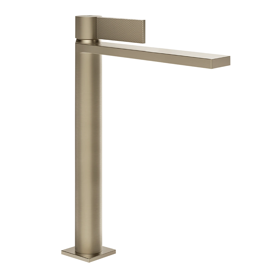 Baterie lavoar înalt Gessi Inverso Diamantato Brushed Nickel