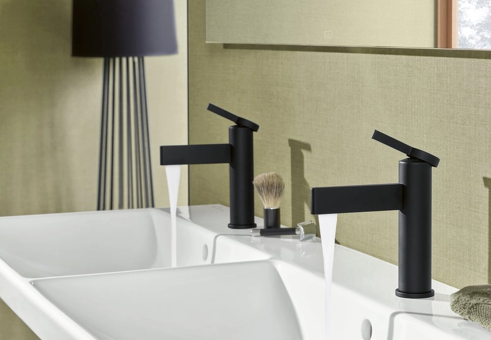 Baterie lavoar Villeroy&Boch Dawn (Pipa dreaptă) Black — 6