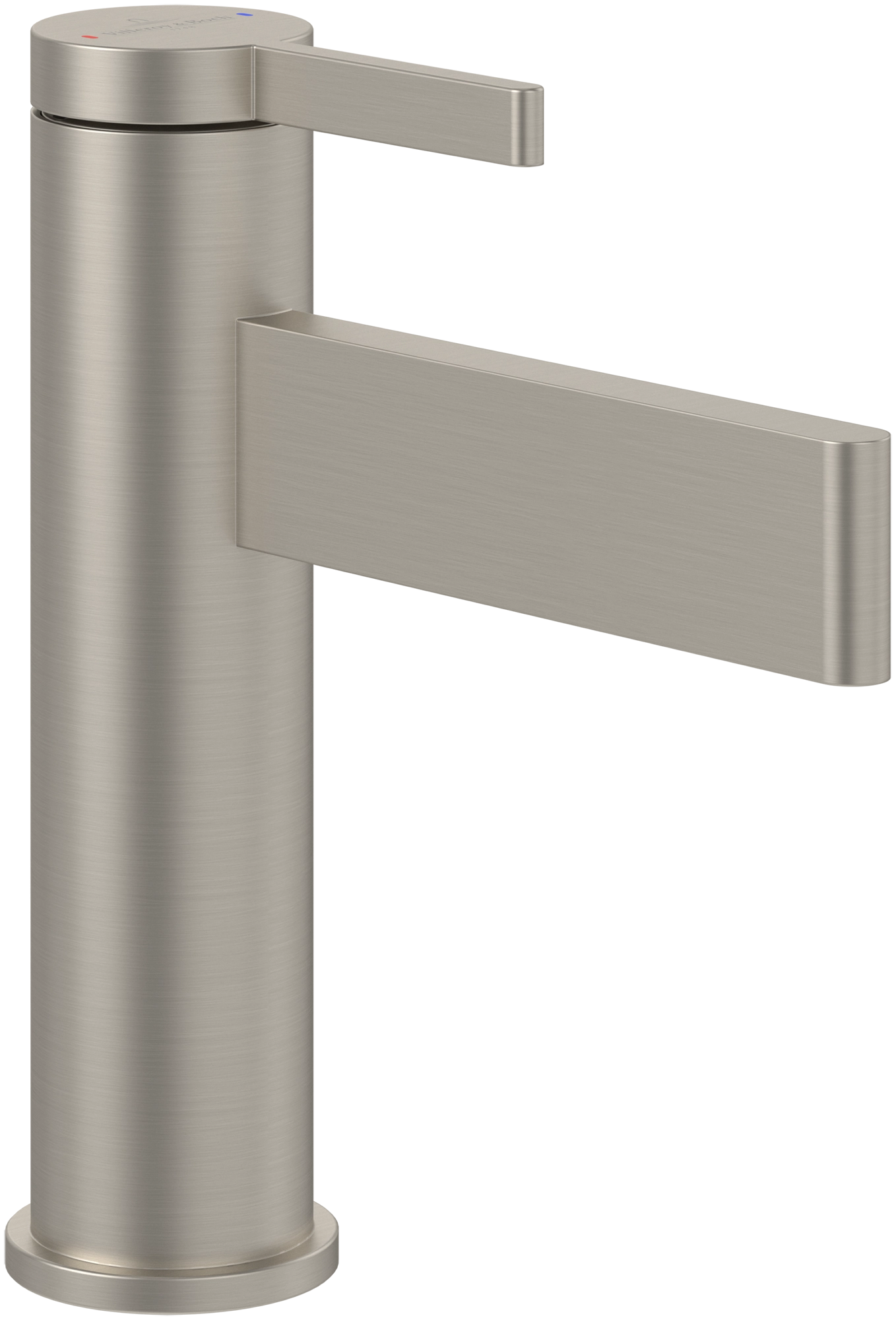 Baterie lavoar Villeroy&Boch Dawn (Pipa dreaptă) Brushed Nickel