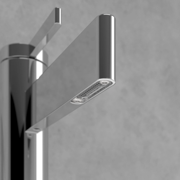 Смеситель для умывальника Villeroy&Boch Dawn (Прямой гусак) Chrome — вид 5