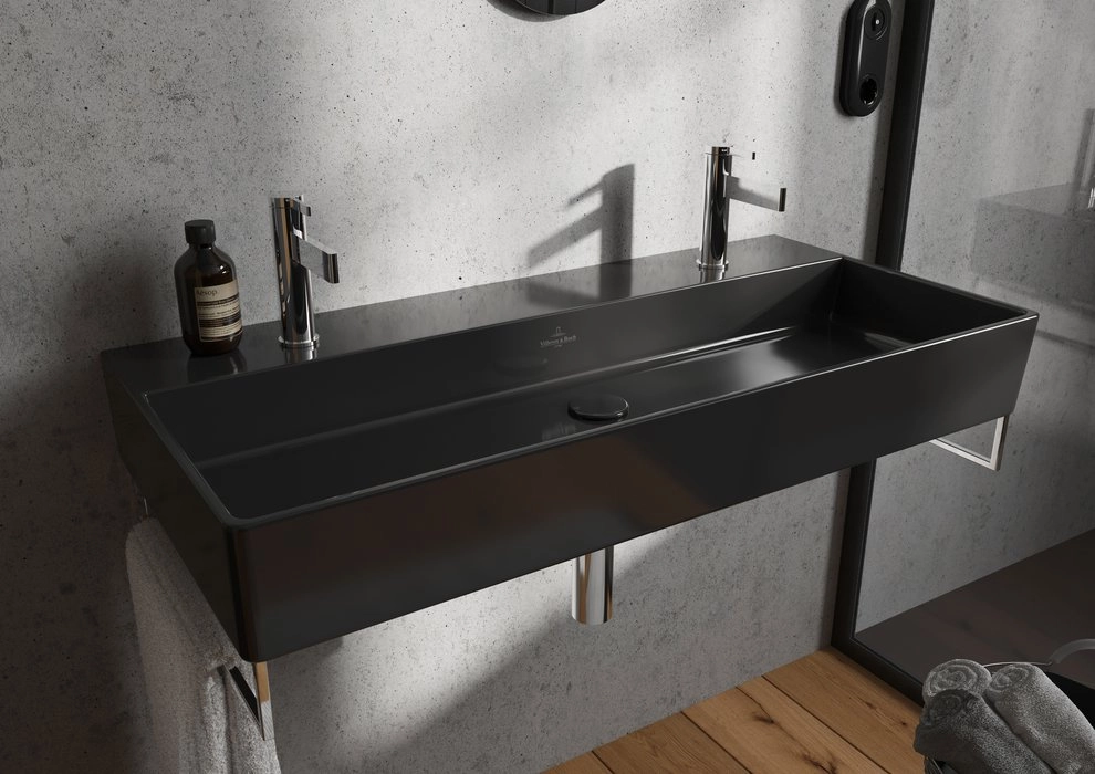 Смеситель для умывальника Villeroy&Boch Dawn (Прямой гусак) Chrome — вид 6