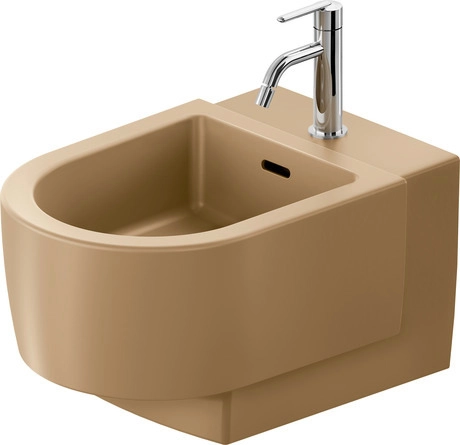 Bideu suspendat Duravit Balcoon Terra Clay Matt by Patricia Urquiola