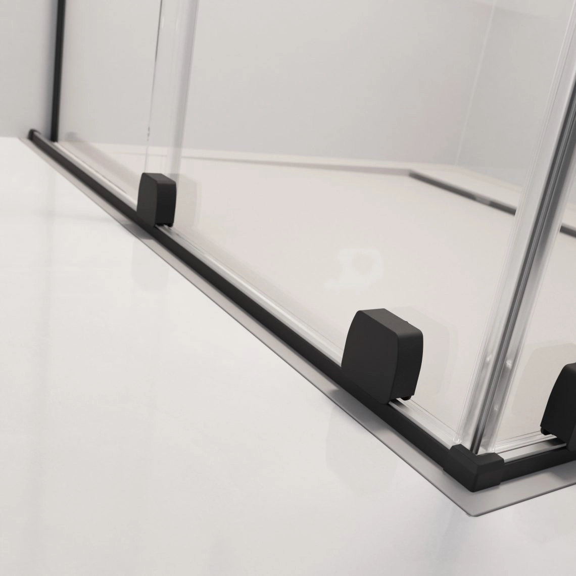 Cabina dus Radaway Furo Black KDD 90x100 h=200 — 2