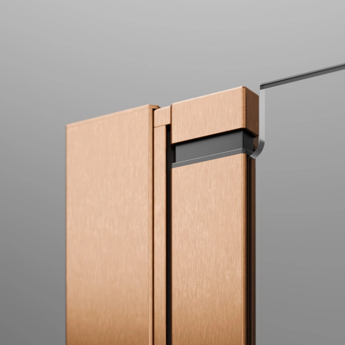 Душевая кабина Radaway Nes Brushed Copper KDJ I 100x100 h=200 — вид 5