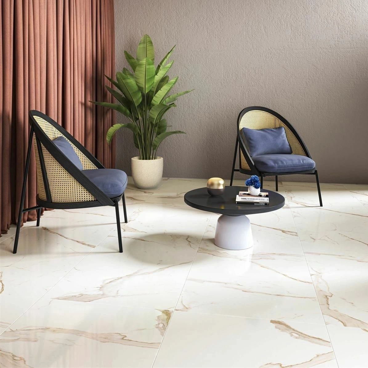 Gresie CALACATTA DOLCE GOLD 60x120 — vedere 3