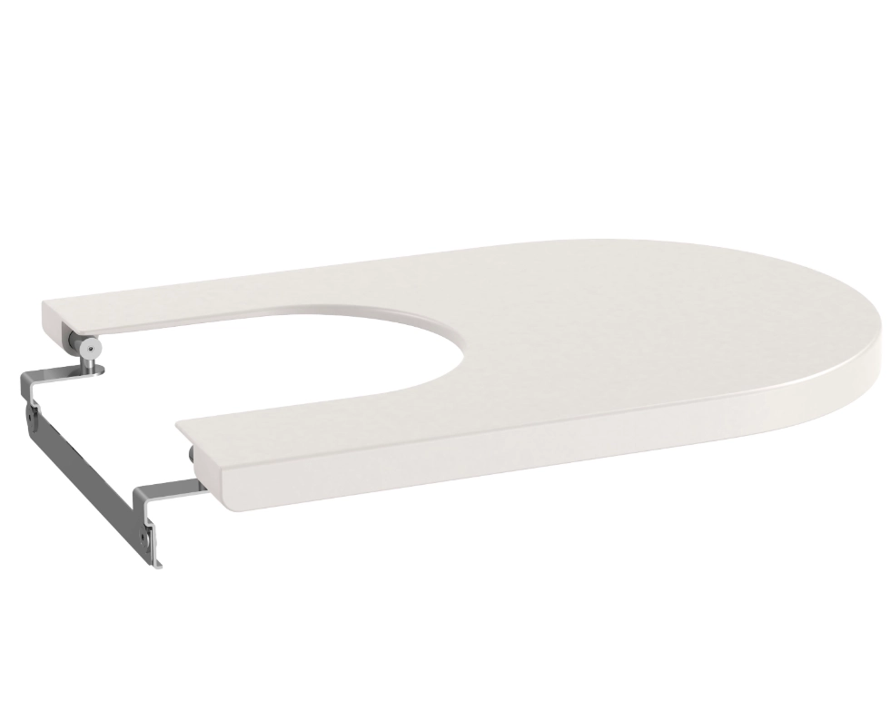 Capac bideu Roca Inspira Round Beige Soft-Close