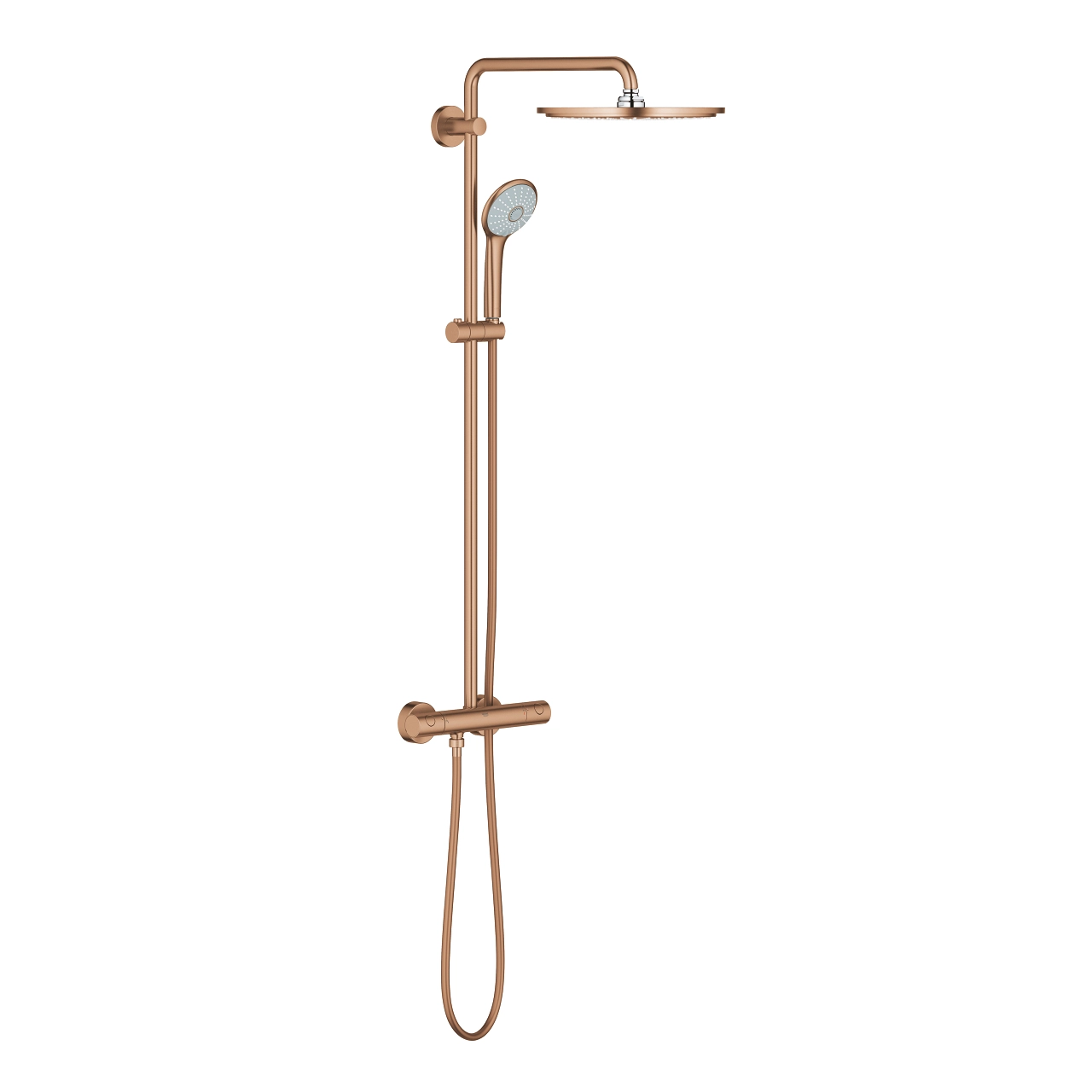 Coloana duș termostatată Grohe Euphoria D.310 Brushed Warm Sunset