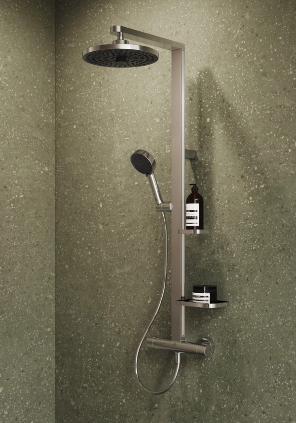 Душевая система термостатическая Ideal Standard Alu+ Round Chrome — 4