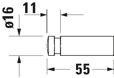 Крючок Duravit D-Code — 2