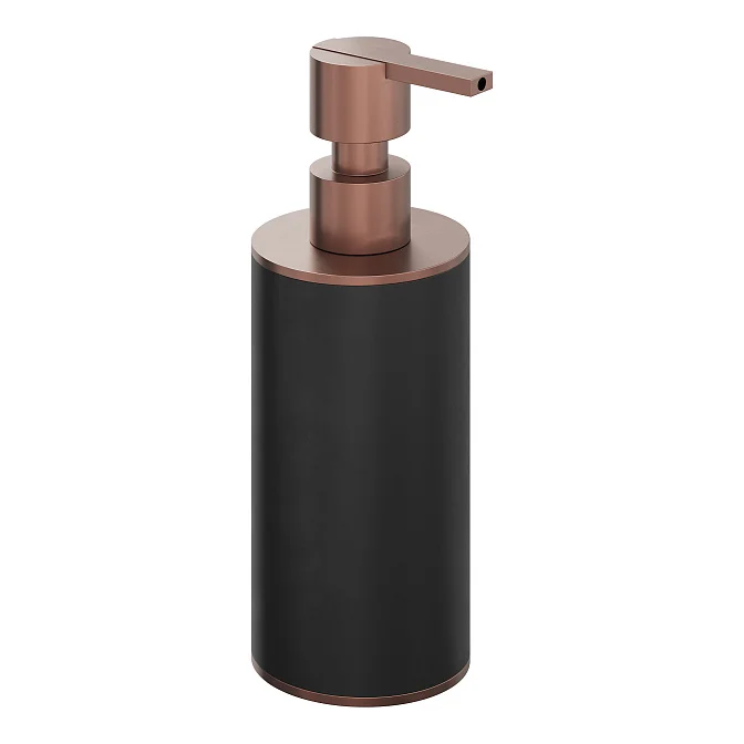 Dozator pe blat BERTOCCI Officina 3.16 Black+Brass Copper PVD