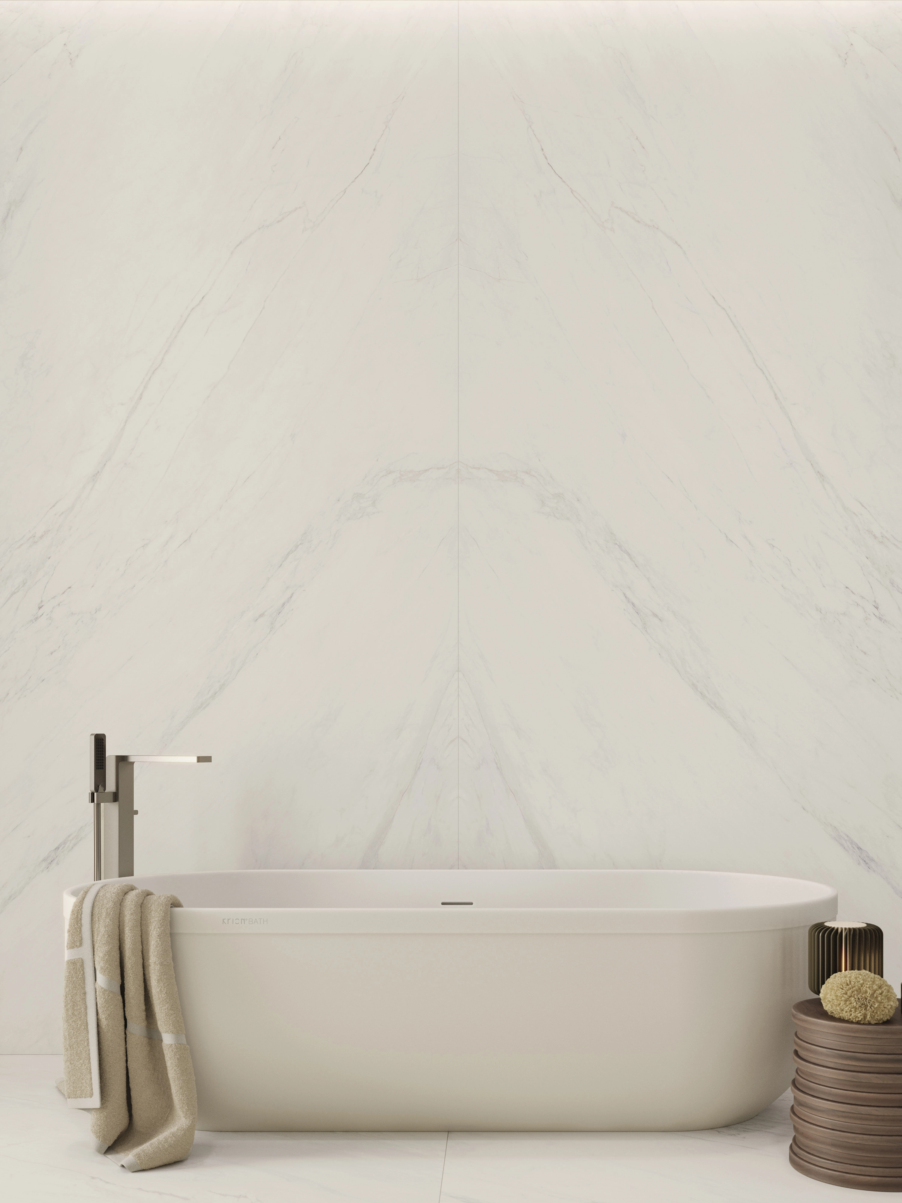 GLEM WHITE NATURE 120X270CM — 2