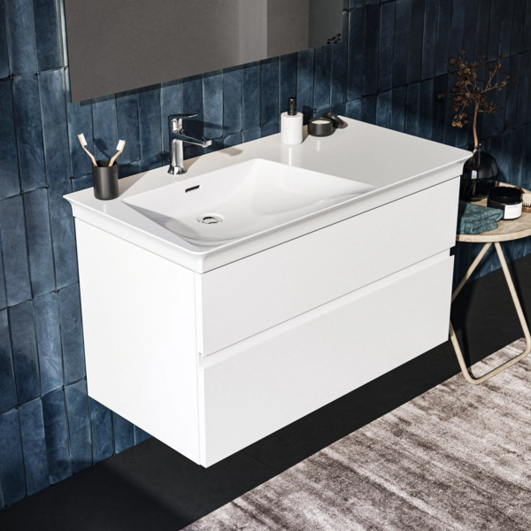 Lavoar asimetric pentru mobilier Ideal Standard La Dolce Vita 106x53.5 cm Stânga — 2