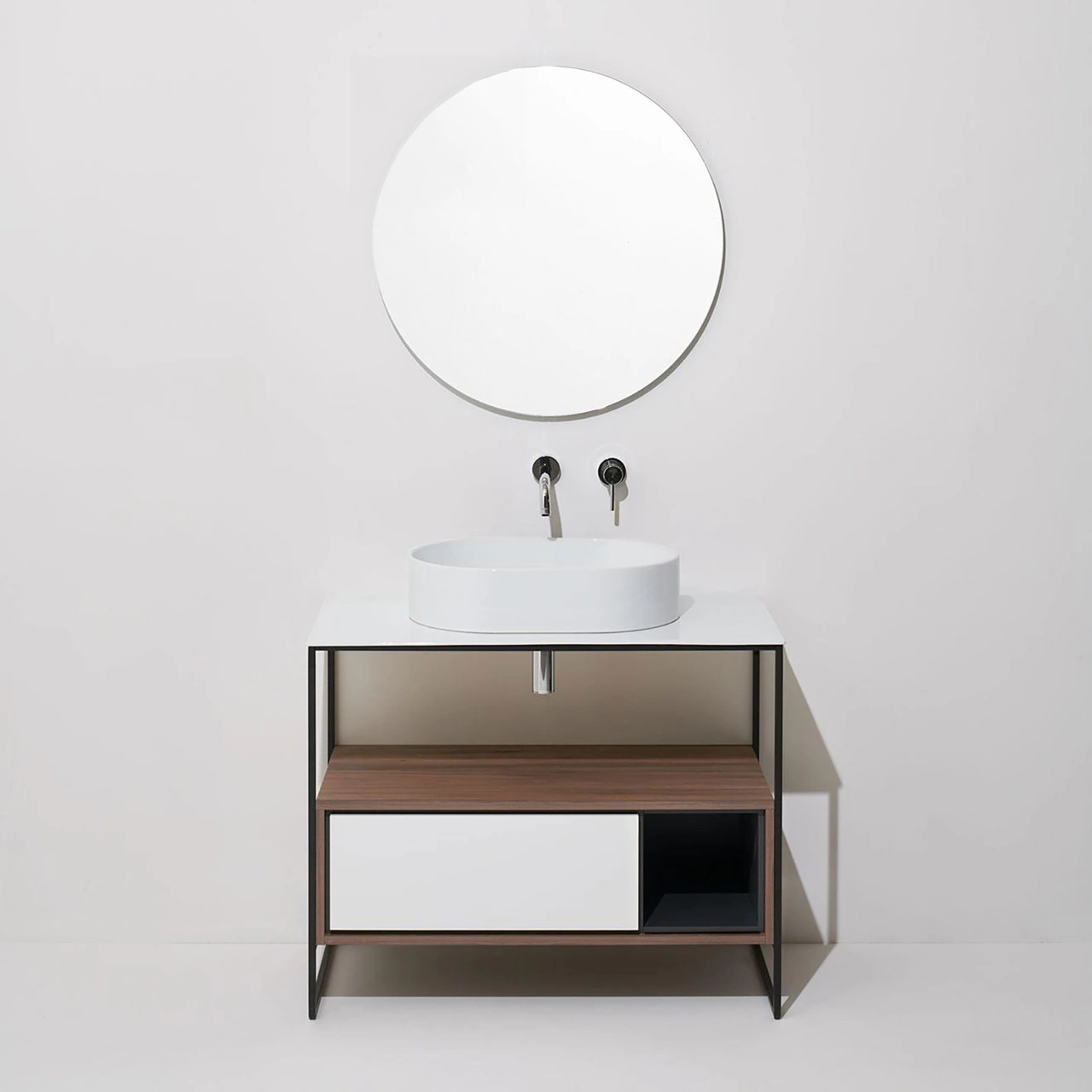Lavoar pe blat Simas Foriu Oval 60x40 cm — 2