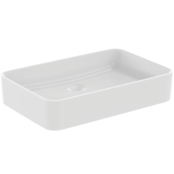 Lavoar pe blat tip bol Ideal Standard Atelier Conca 60x40 cm Alb Satinat