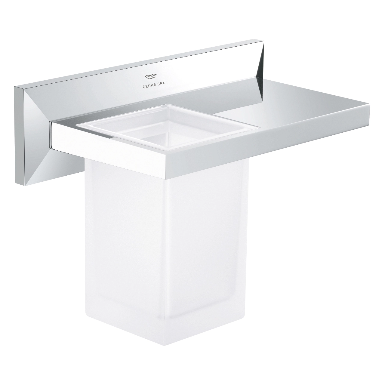 Pahar pentru perii de dinți cu polița Grohe Allure Brilliant