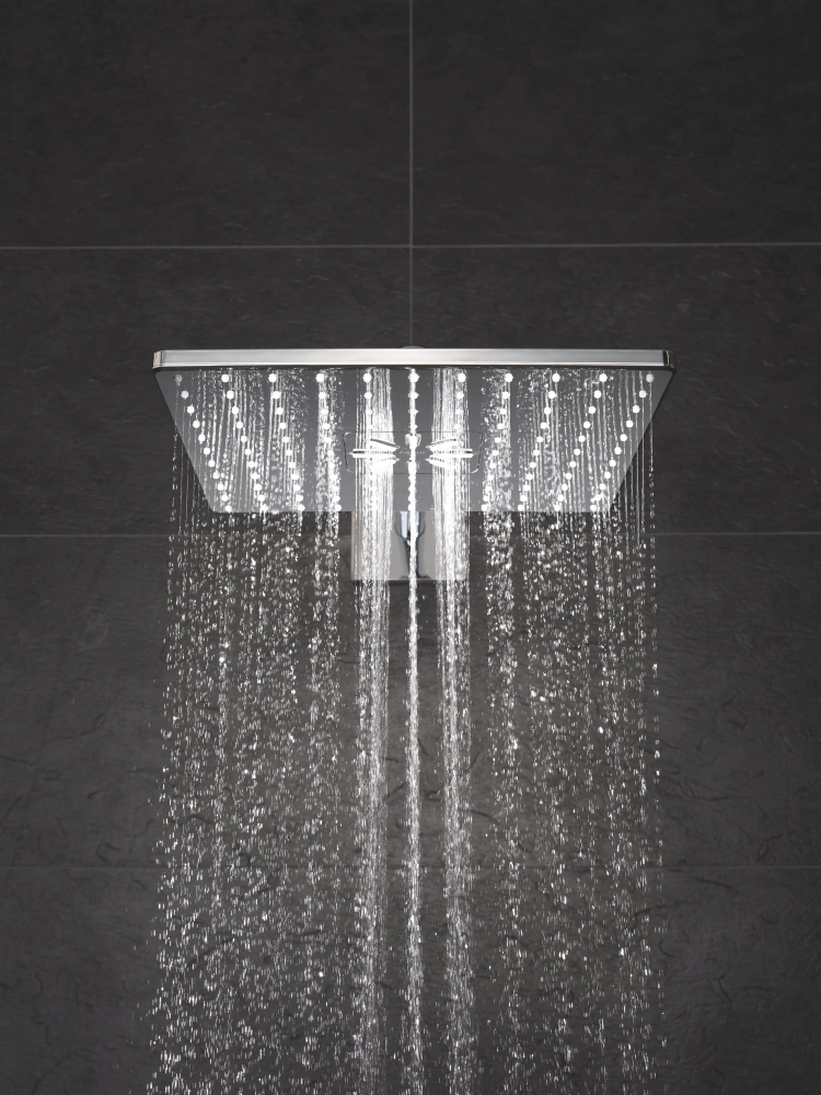 Верхний душ с кронштейном Grohe Rainshower SmartActive 310x310 Chrome — 6