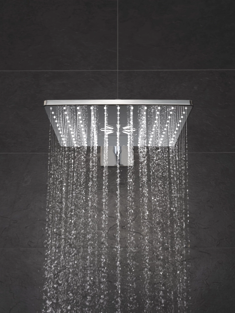 Верхний душ с кронштейном Grohe Rainshower SmartActive 310x310 Chrome — 7