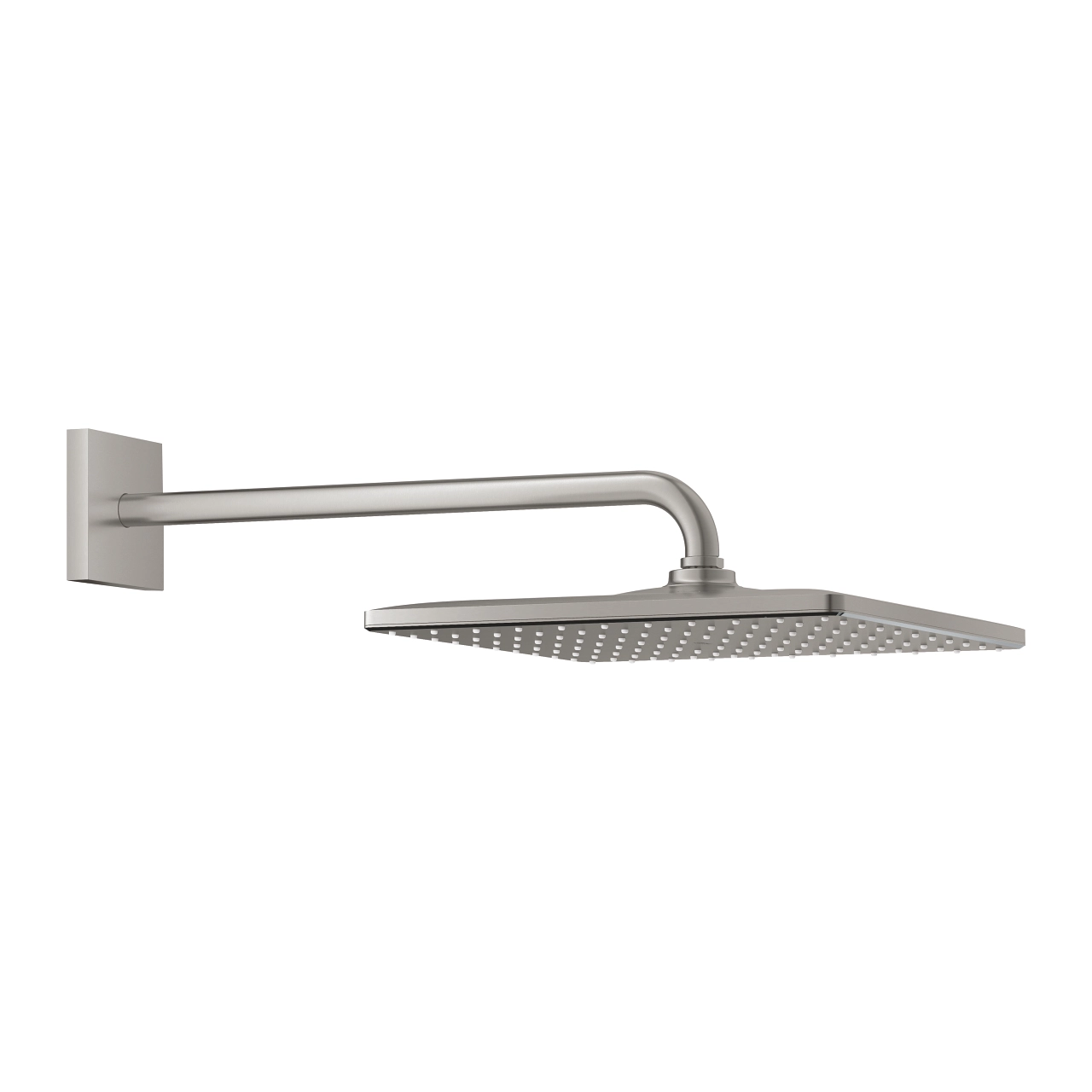 Pălărie duș cu braț Grohe Rainshower Mono Cube 310x310 Supersteel