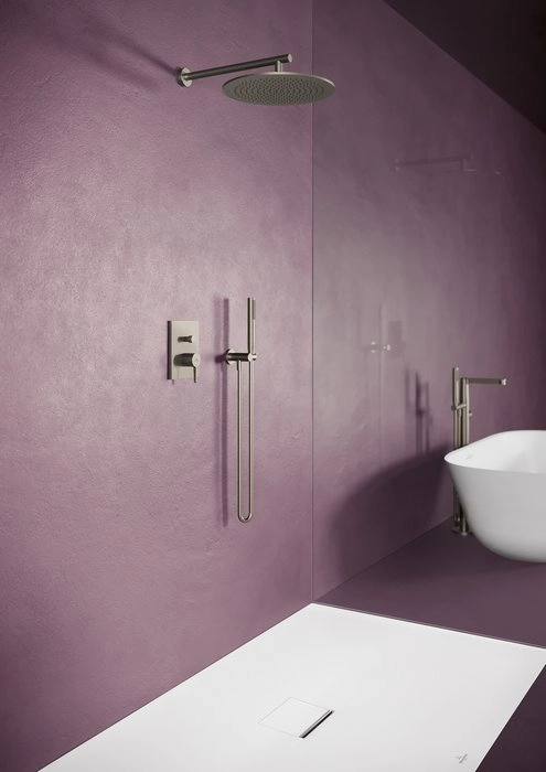Pălărie duș Villeroy&Boch Round D.350 Brushed Nickel — vedere 3