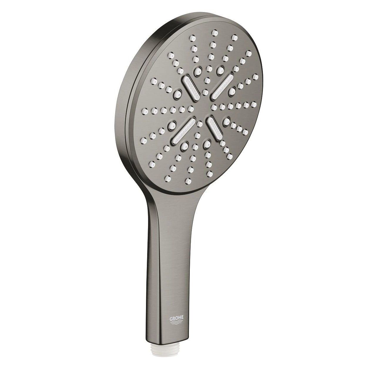 Para duș cu 3 pulverizări Grohe Rainshower SmartActive Brushed Hard Graphite