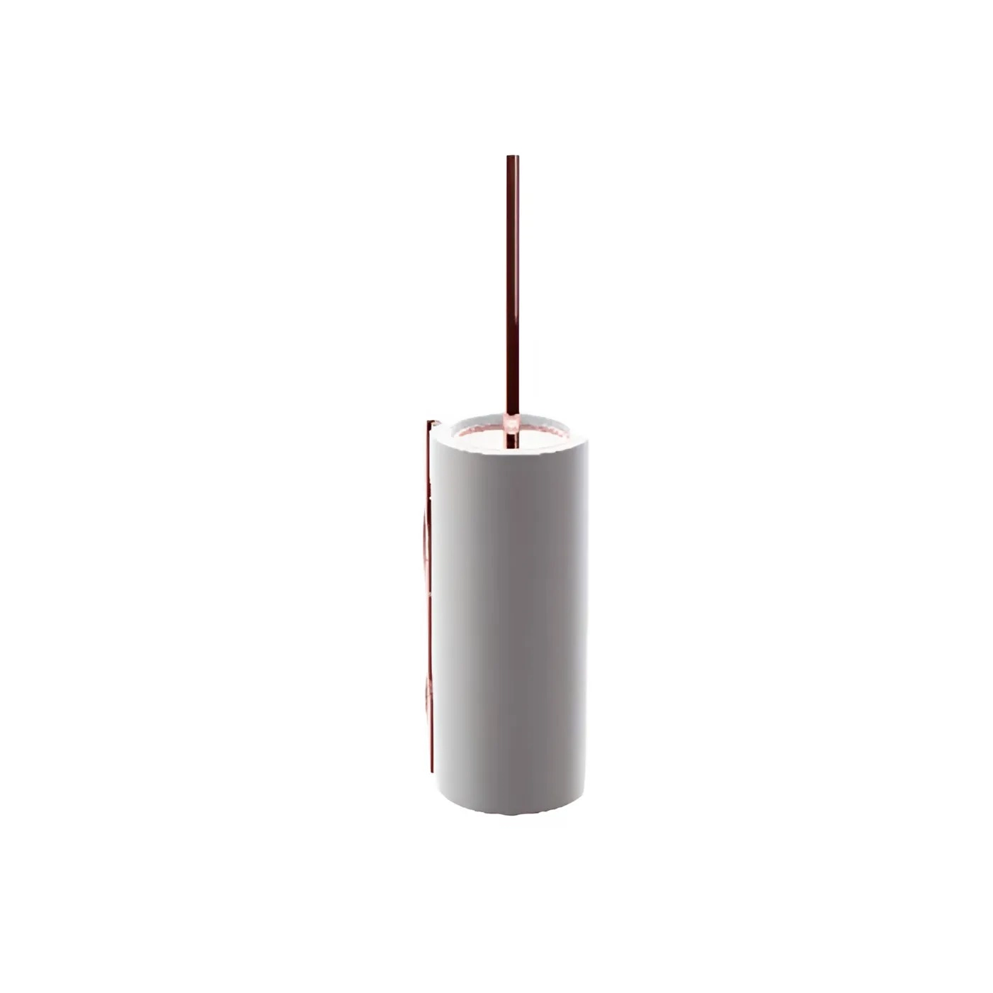 Perie WC pe podea BERTOCCI Easy White+Rose Gold