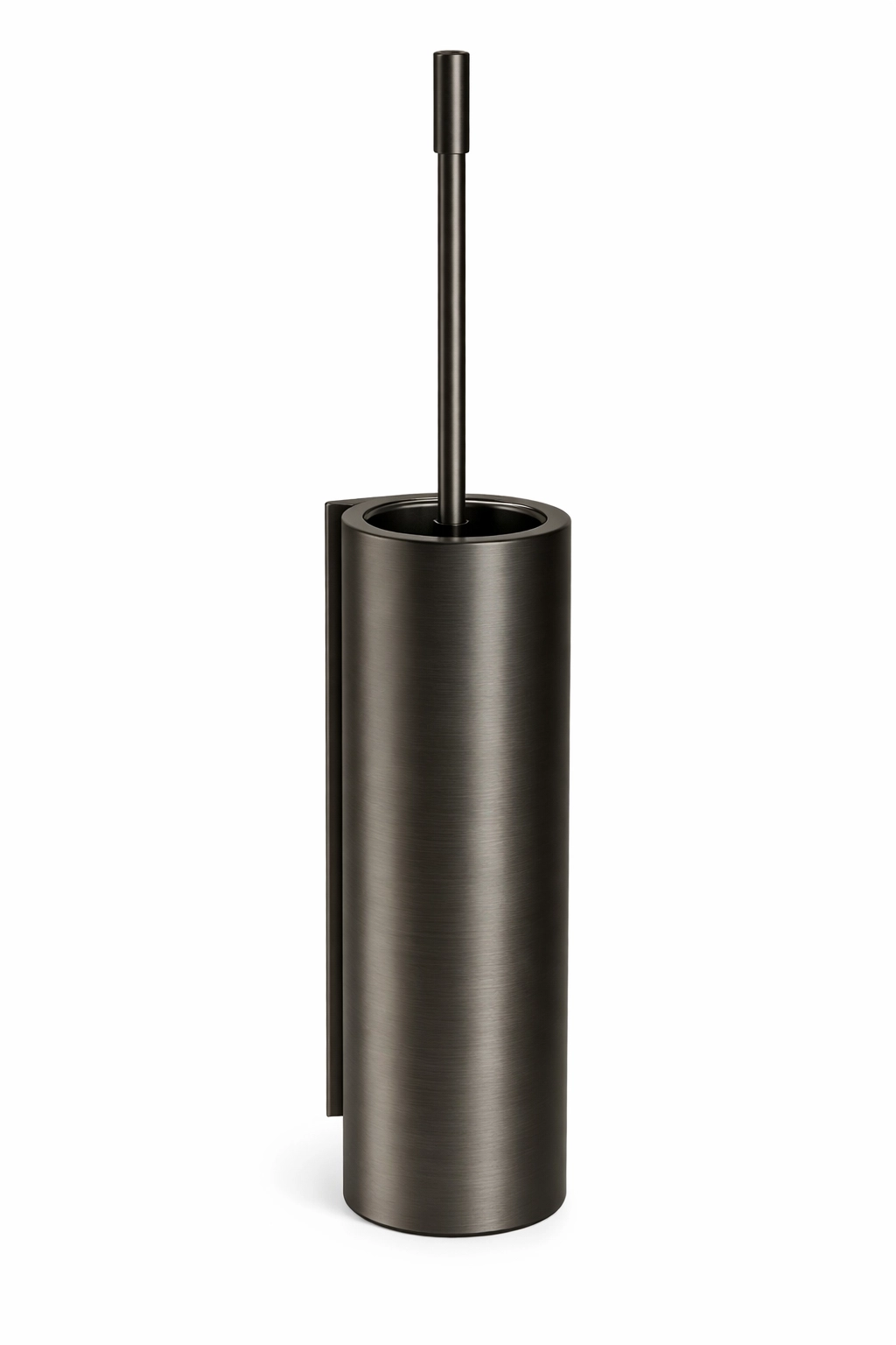 Perie WC pe podea BERTOCCI Officina 01 Matt Black Nickel