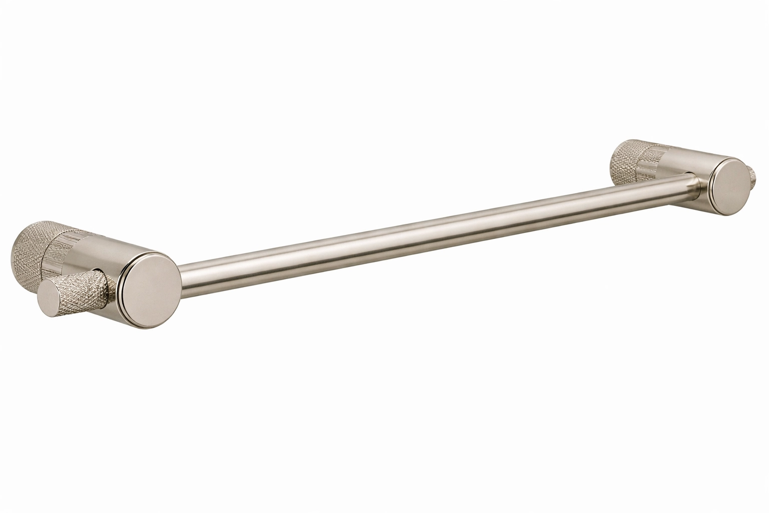 Полотенцедержатель BERTOCCI Easy L=50 cm White+Natural Nickel
