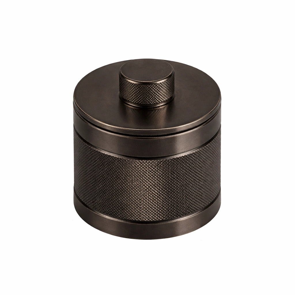 Recipient cu capac BERTOCCI Officina 01 Industrial Bronze