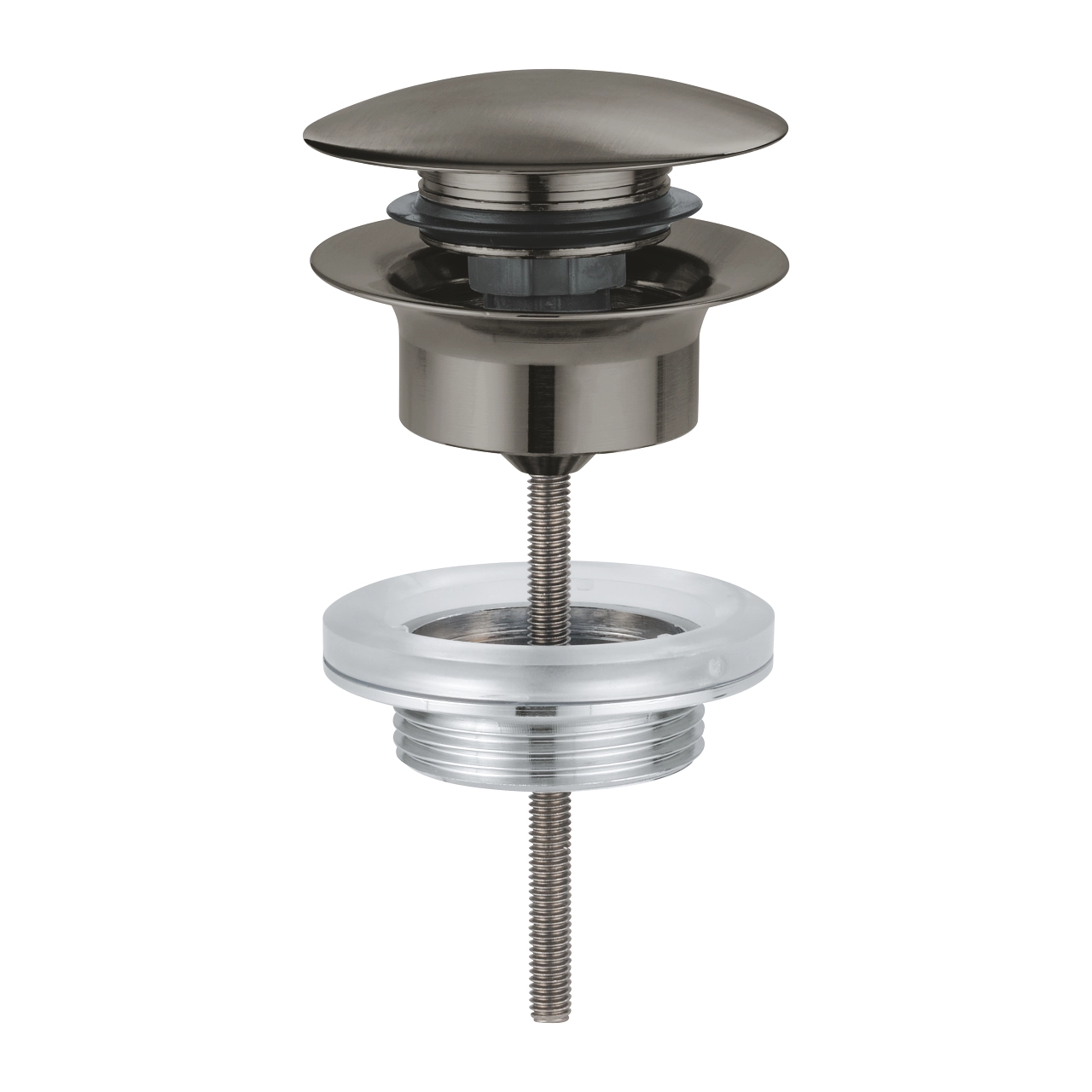 Scurgere Click-Clack Grohe Brushed Hard Graphite