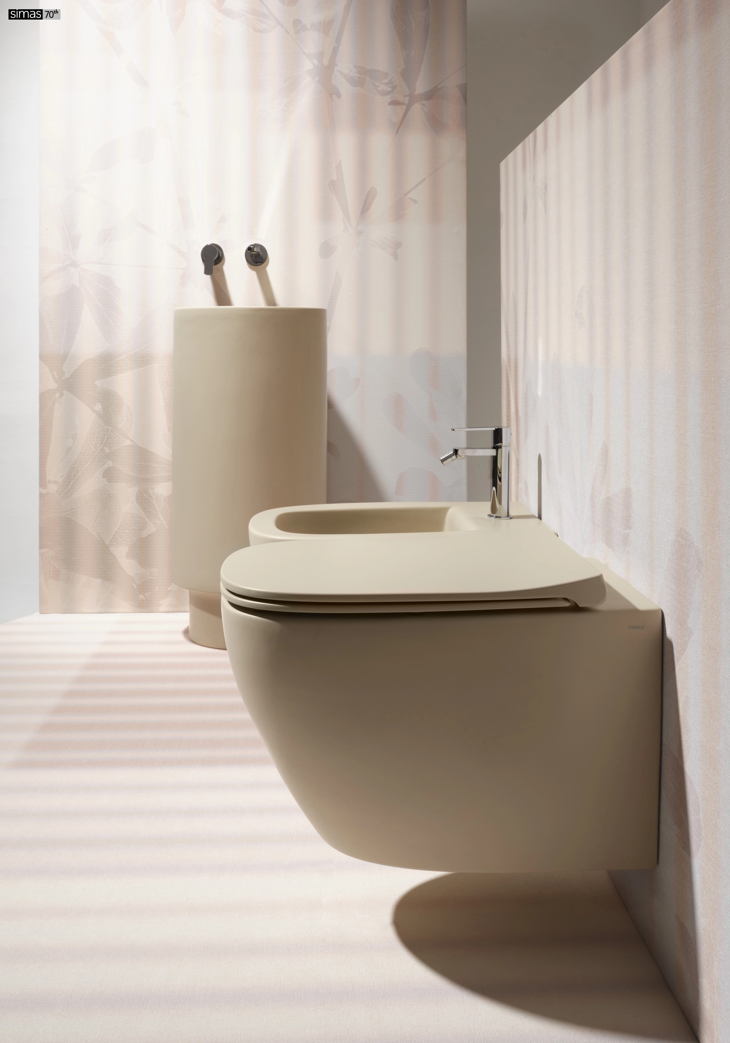 Set vas WC suspendat Simas Juniper Sabbia Matt Green Vertigo + capac Soft-Close — vedere 2