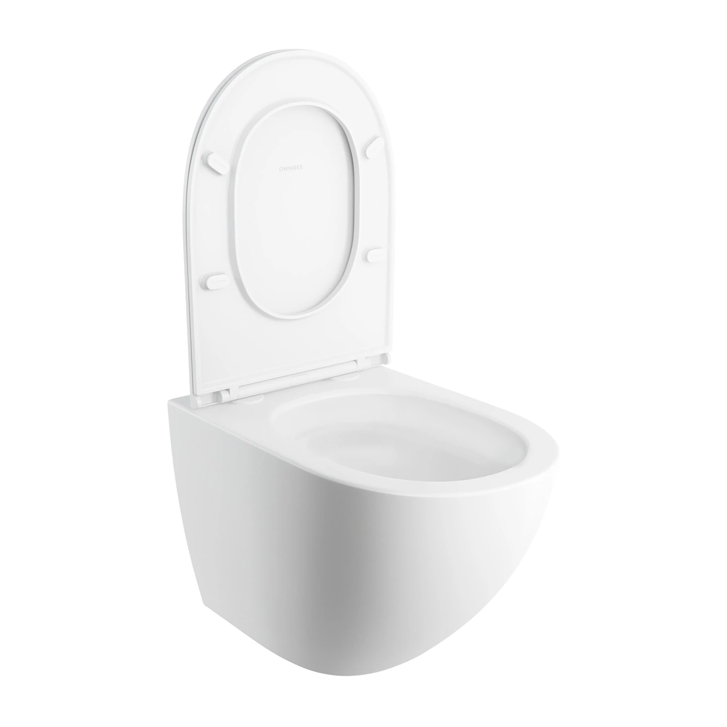 Vas WC suspendat Omnires Ottawa Silent Power Alb Satinat — 3